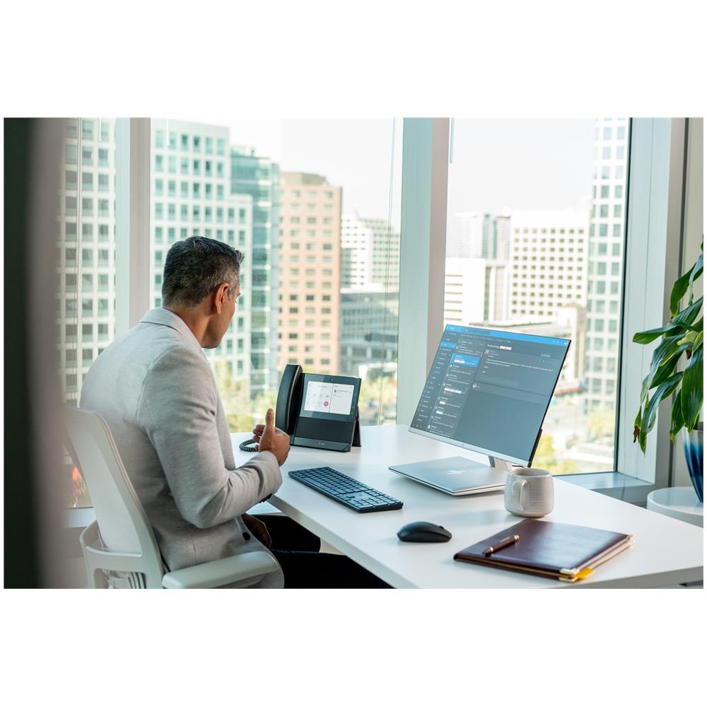 CCX 700 Business Media Phone with Open SIP and PoE-enabled telefono IP Nero 24 linee LCD Wi-Fi - Foto 5