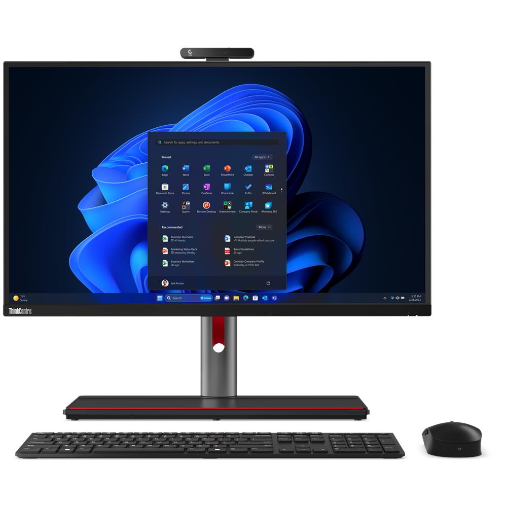 All-In-One ThinkCentre M90a Pro Gen 4 Monitor 27" Quad-HD Intel Core i7-13700 16 Core 2.1 GHz Ram 16 GB SSD 1TB 6xUSB 3.2 Windows 11 Pro - Foto 1