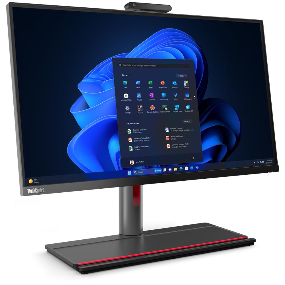 All-In-One ThinkCentre M90a Pro Gen 4 Monitor 27" Quad-HD Intel Core i7-13700 16 Core 2.1 GHz Ram 16 GB SSD 1TB 6xUSB 3.2 Windows 11 Pro - Foto 2