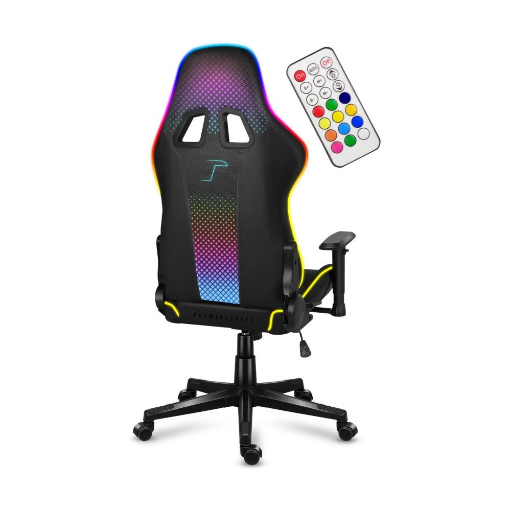 Force 6.3 Sedia da gaming per PC Seduta a dondolo (culla) Nero, Multicolore - Foto 1