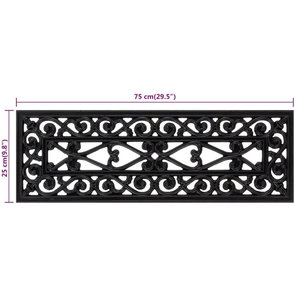 Tappetino per Scale 5 pz 25x75 cm in Gomma - Foto 9