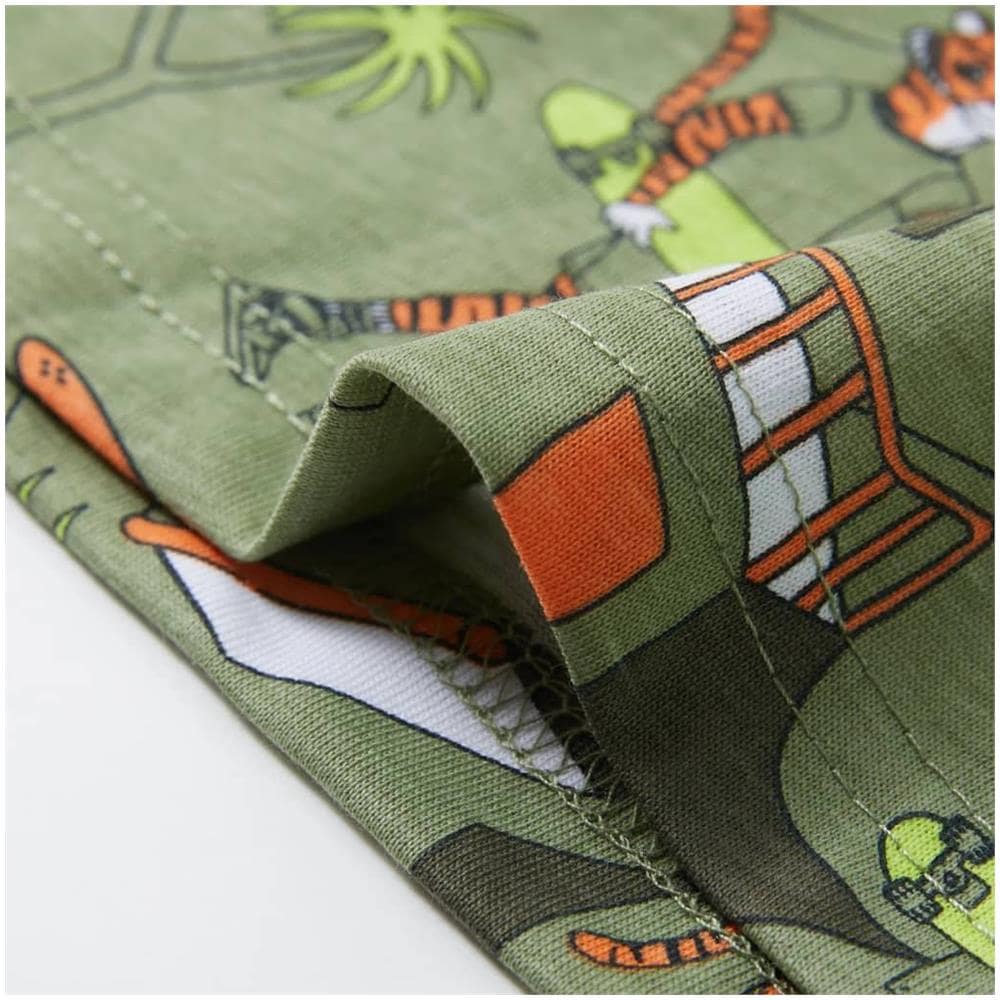 Pigiama Bambino Maniche Corte Cachi Chiaro 92 - Foto 9