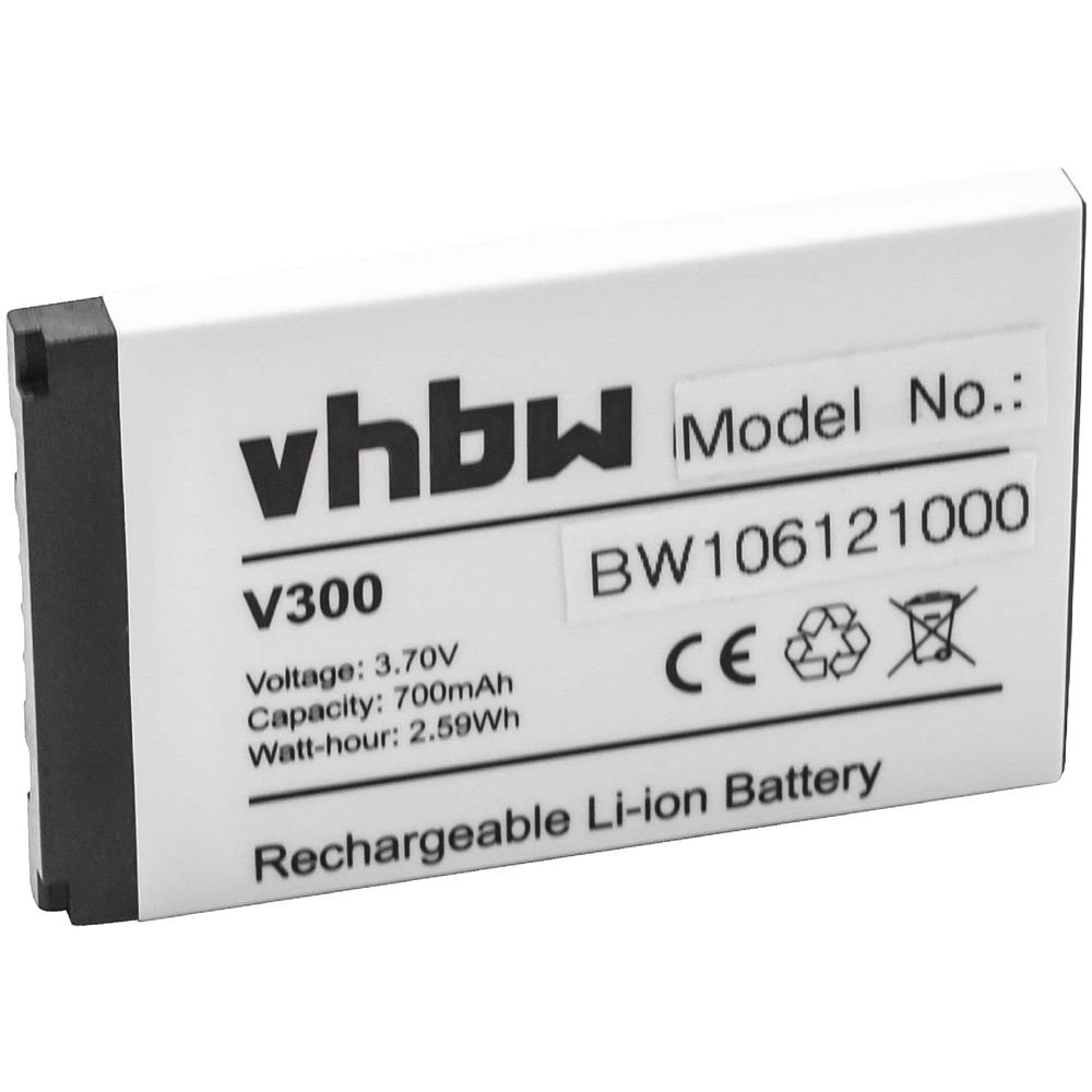 Batteria Compatibile Con Oelmann Viper Lx8 Cellulare, Smartphone, Telefono Sostituisce Ba600, Snn5222 (700mah, 3.7v, Li-ion) Batterie - Foto 1