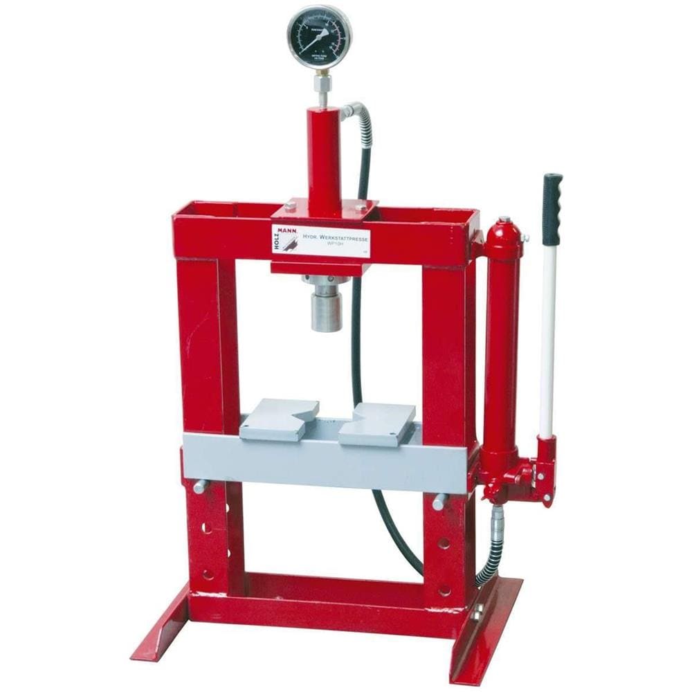 Pressa Idraulica Manuale 10t Da Banco Holzmann Wp10h - Foto 4