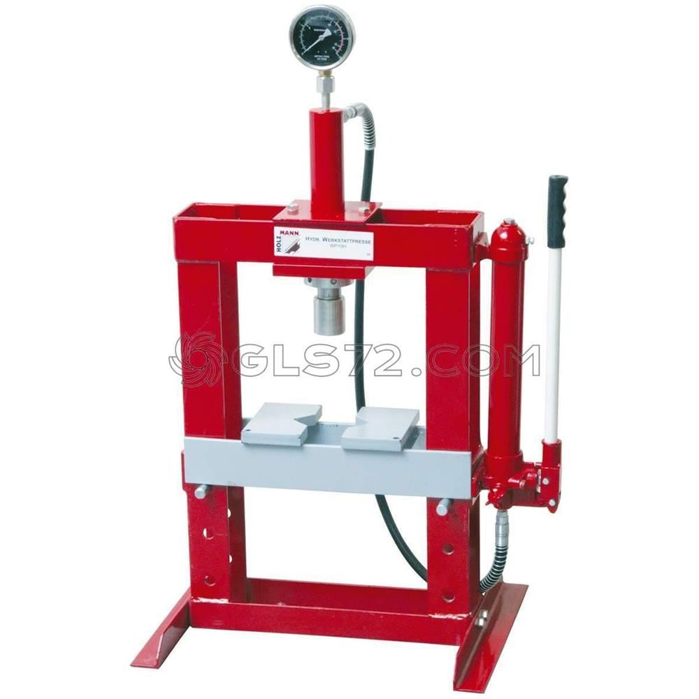 Pressa Idraulica Manuale 10t Da Banco Holzmann Wp10h - Foto 1