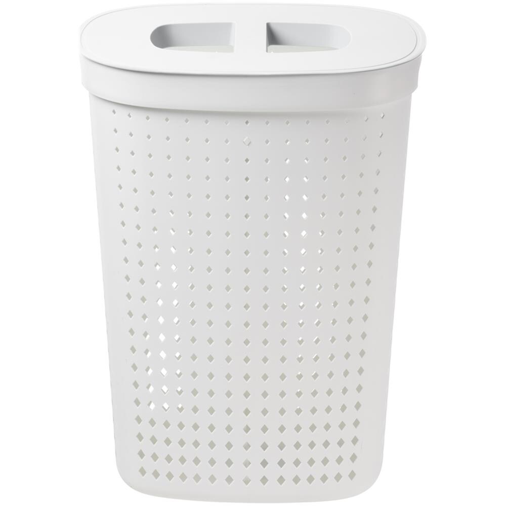 Portabiancheria Cesto Portaoggetti 61l (bianco) - Foto 1