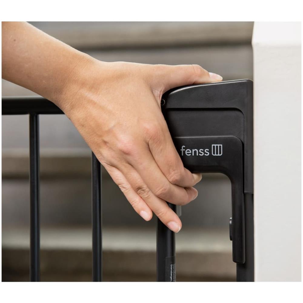Cancelletto di Sicurezza SafeDoor Nero 75,5-116 cm - Foto 9