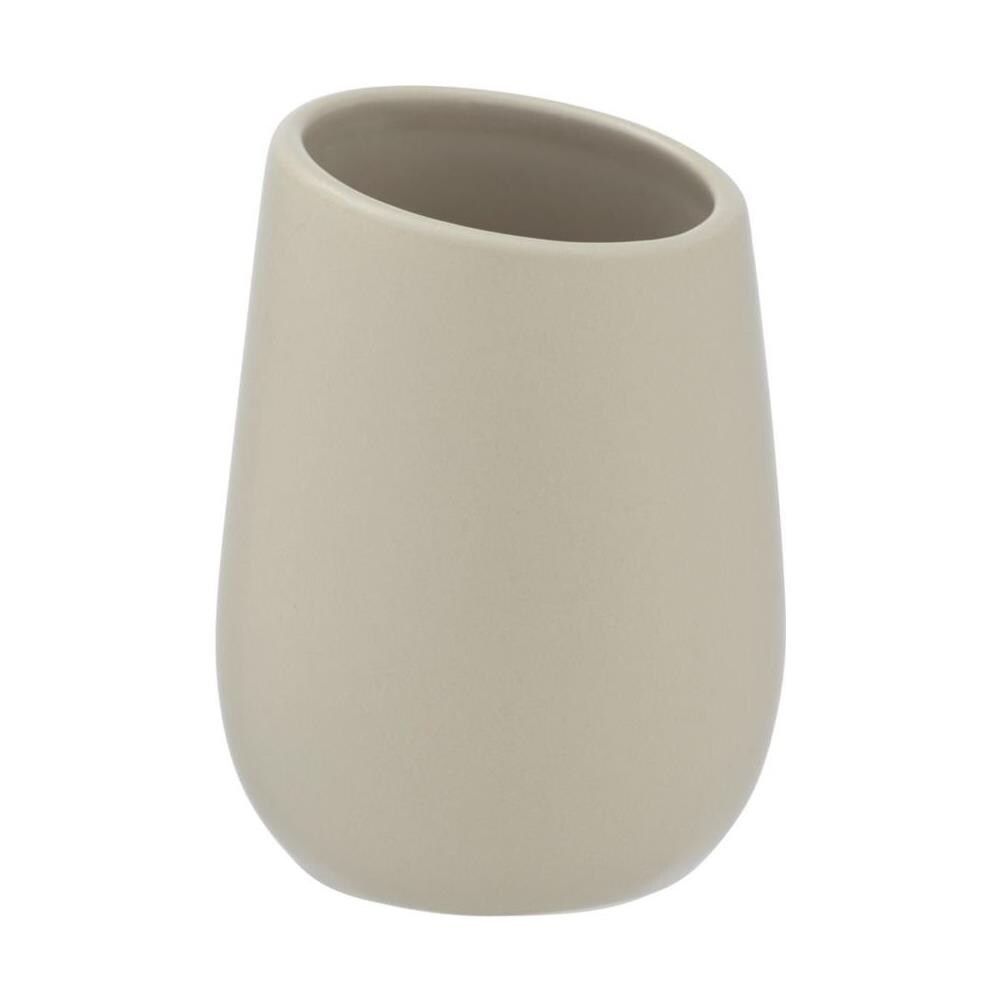 Tazza In Ceramica Per Spazzole Badi, Grigio, Wenko - Foto 2