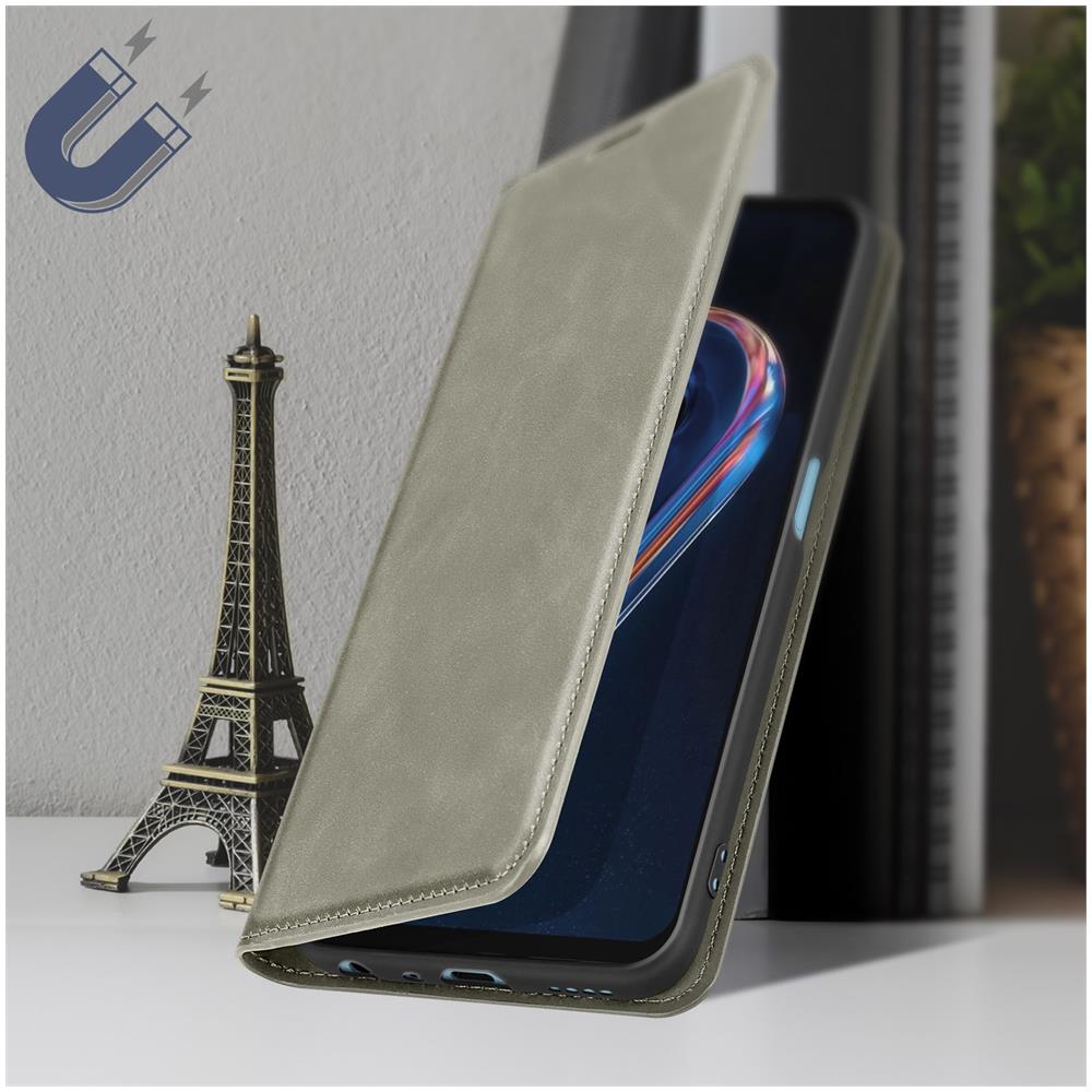 Custodia Portafoglio Realme 9 5g / 9 Pro Grigia - Foto 2