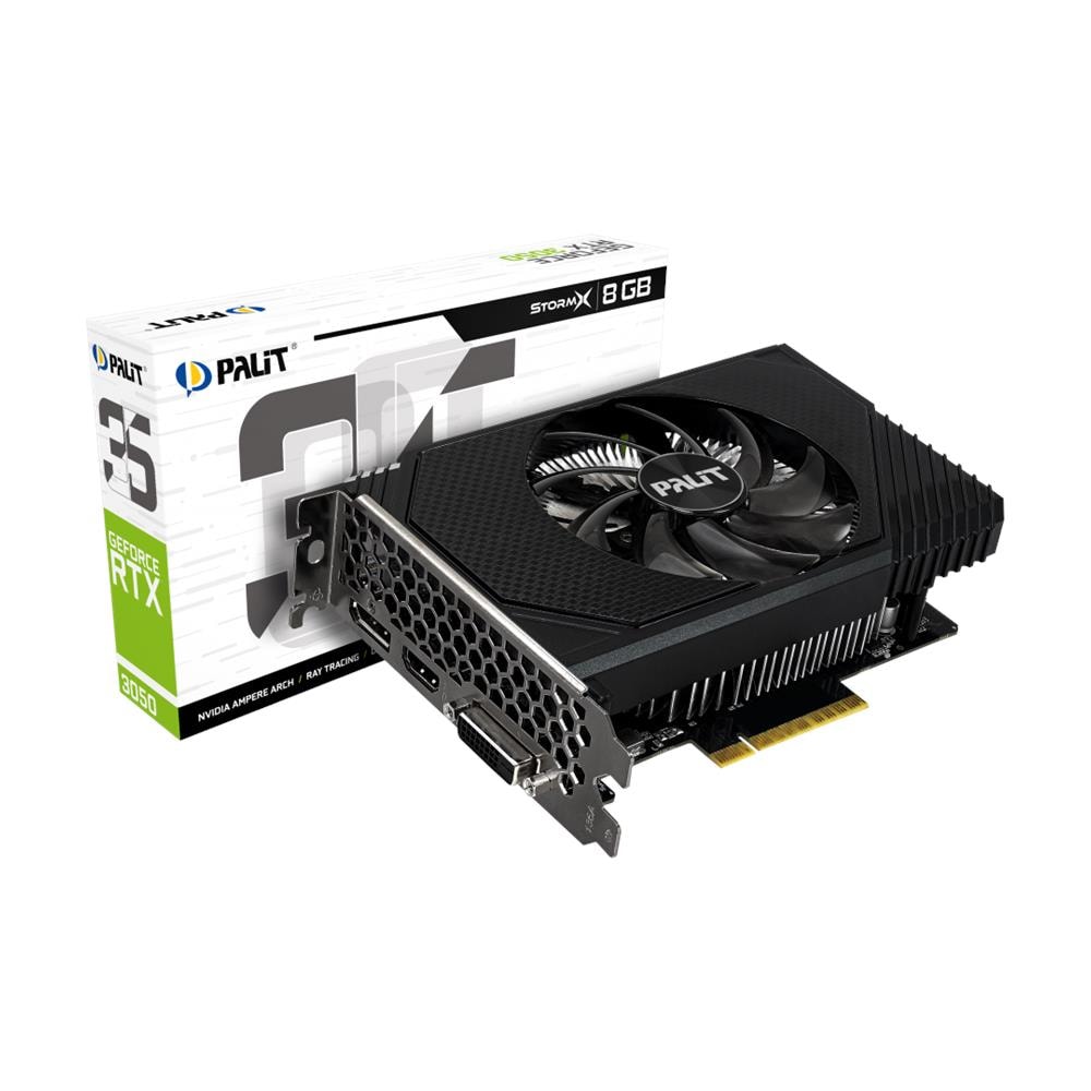 GeForce RTX 3050 8 GB GDDR6 PCI Express 4.0 / 1 x DisplayPorts / 1x HDMI / 1x DVI-D TWIN X2 OC - Foto 5