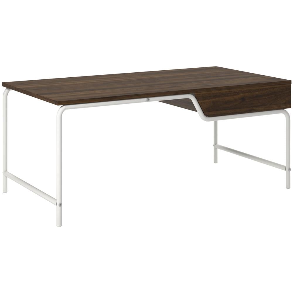 Webster Tavolino In Mdf Noce - Foto 1