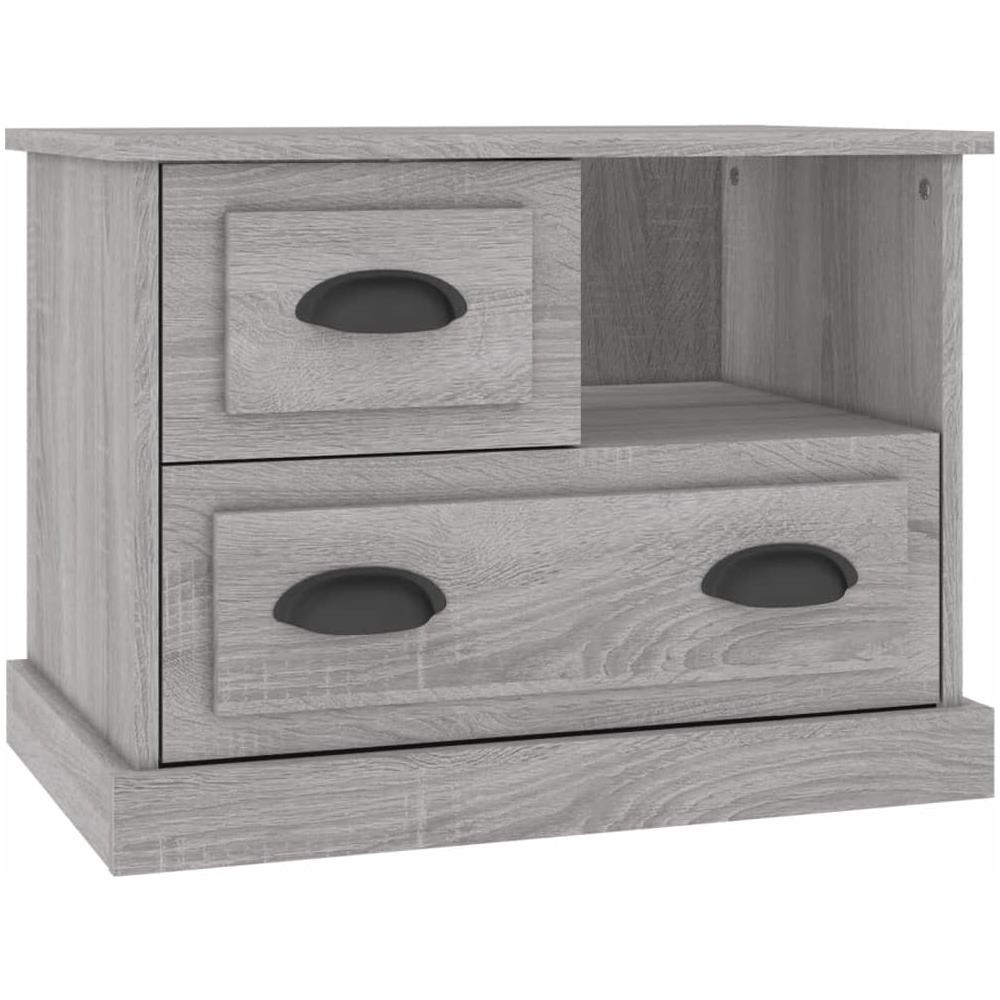 Comodino Grigio Sonoma 60x39x45 Cm - Foto 2