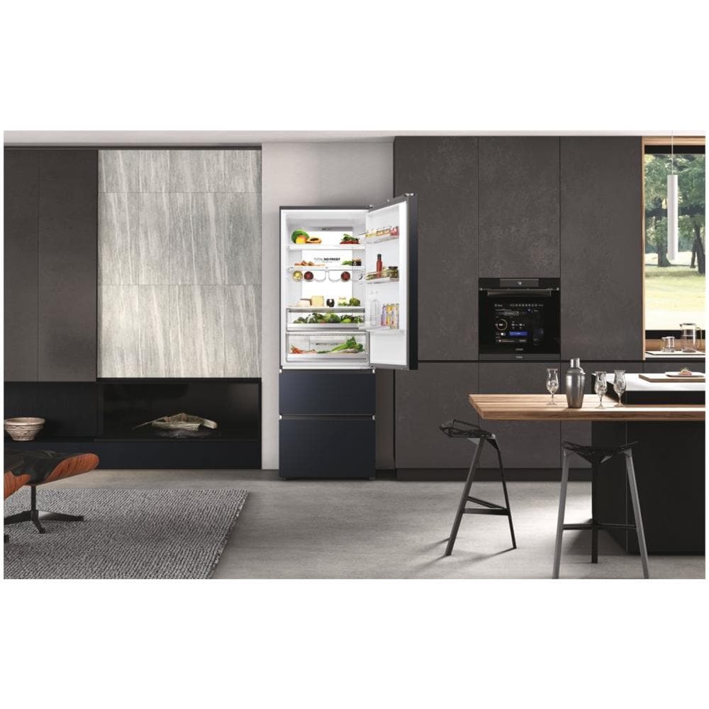 Frigorifero Combinato HTW7720ENMB 3D 70 Serie 7 Total No Frost Multi Air Flow Classe E Capacità Netta 483 Litri Colore Nero - Foto 11