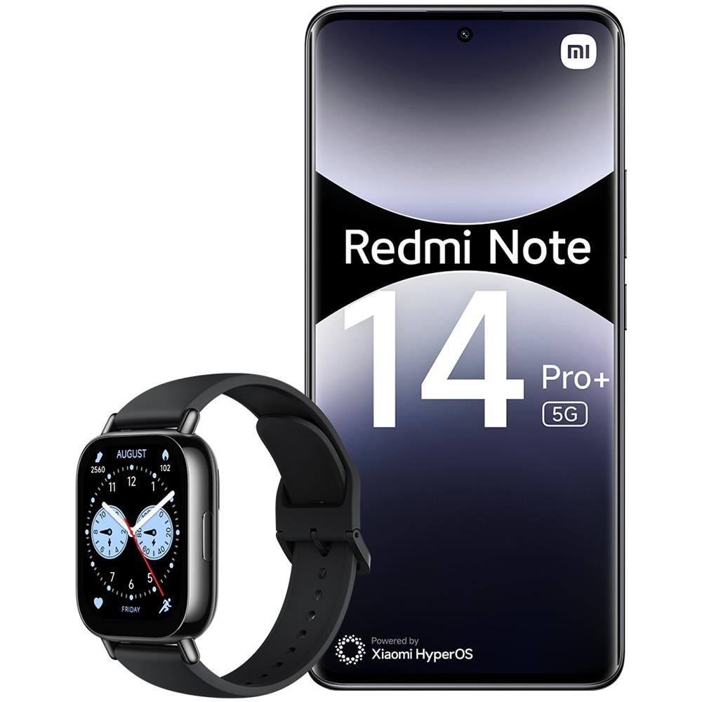 Bundle - Redmi Note14 Pro+ 5G 256/8GB Black & Watch 5 Lite Black. - Foto 1