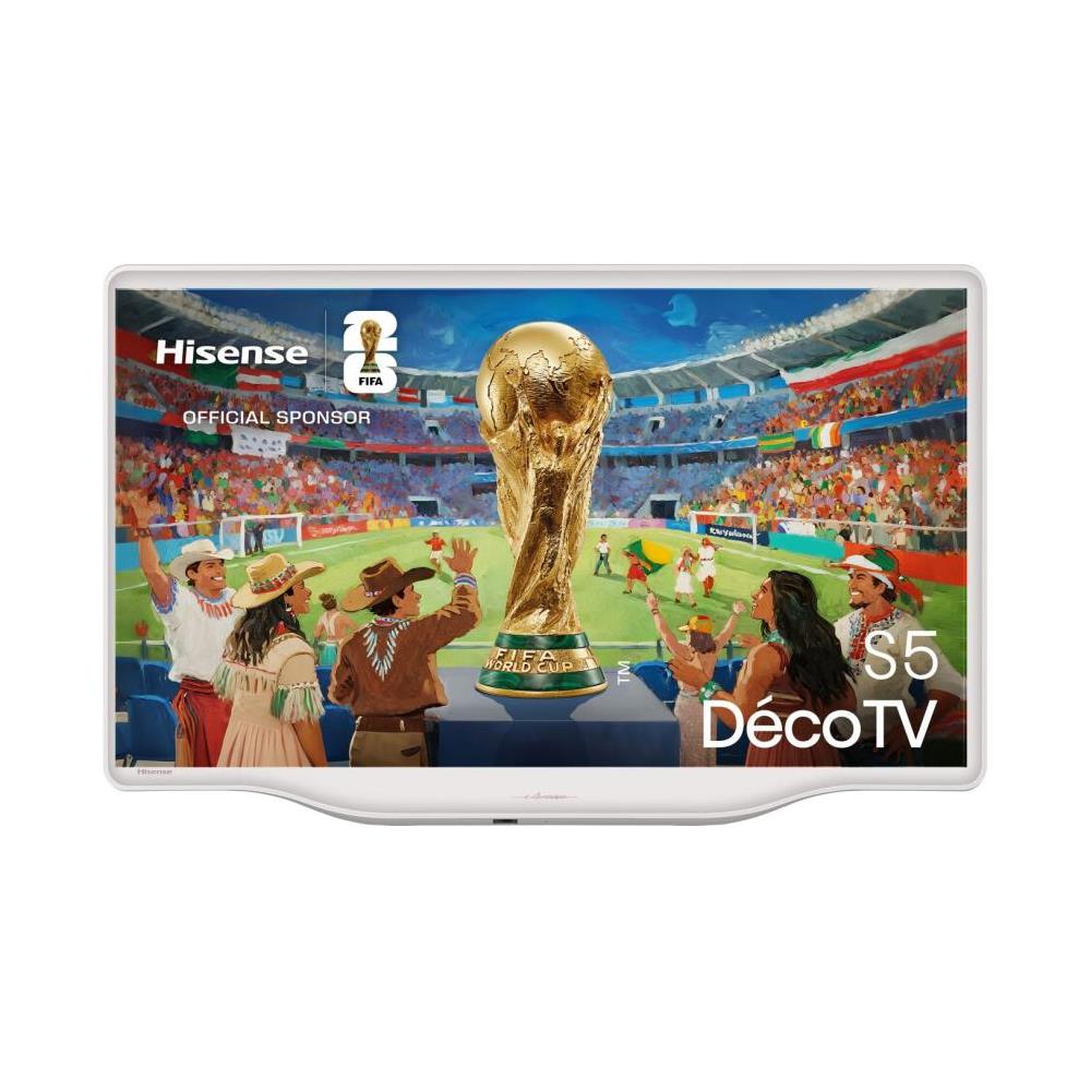 43S5Q TV 109,2 cm (43") 4K Ultra HD Smart TV Wi-Fi Argento, Bianco - Foto 1