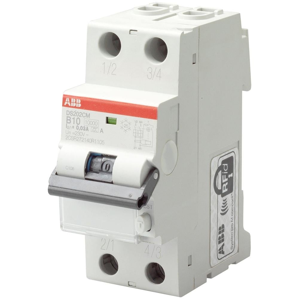 Ds202cac1003 - Ds202c Interruttore Differenziale Magn. 6ka 2p Ac C10 300ma - Foto 1