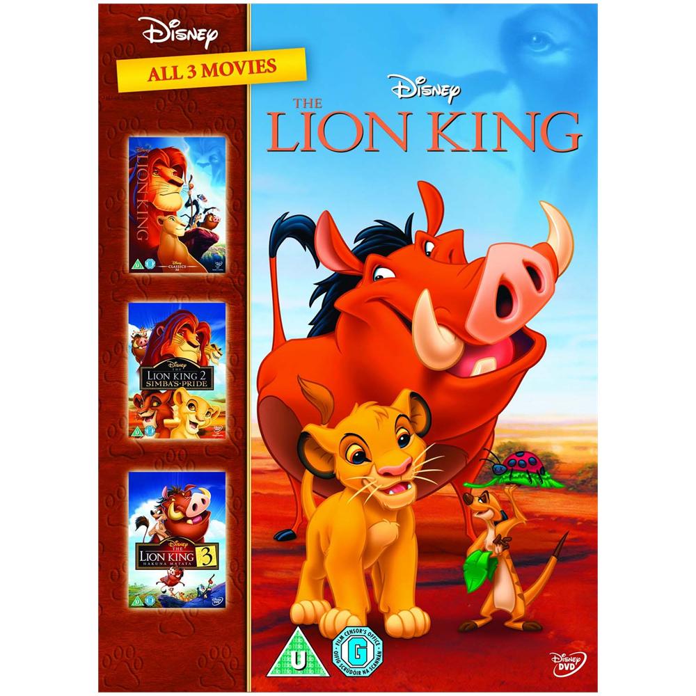 Lion King Trilogy (3 Dvd) [ Edizione: Regno Unito] - Foto 1