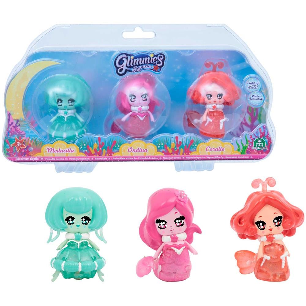 Glimmies - Aquaria - Blister 3 Pz (Assortimento)  - Foto 1
