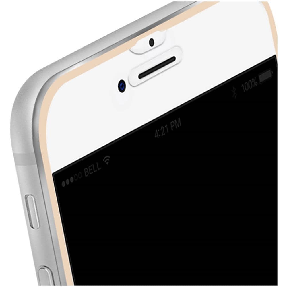 Pellicola In Vetro Temperato Contorni In Titanio Oro Per Apple Iphone 7 E 8 - Foto 3