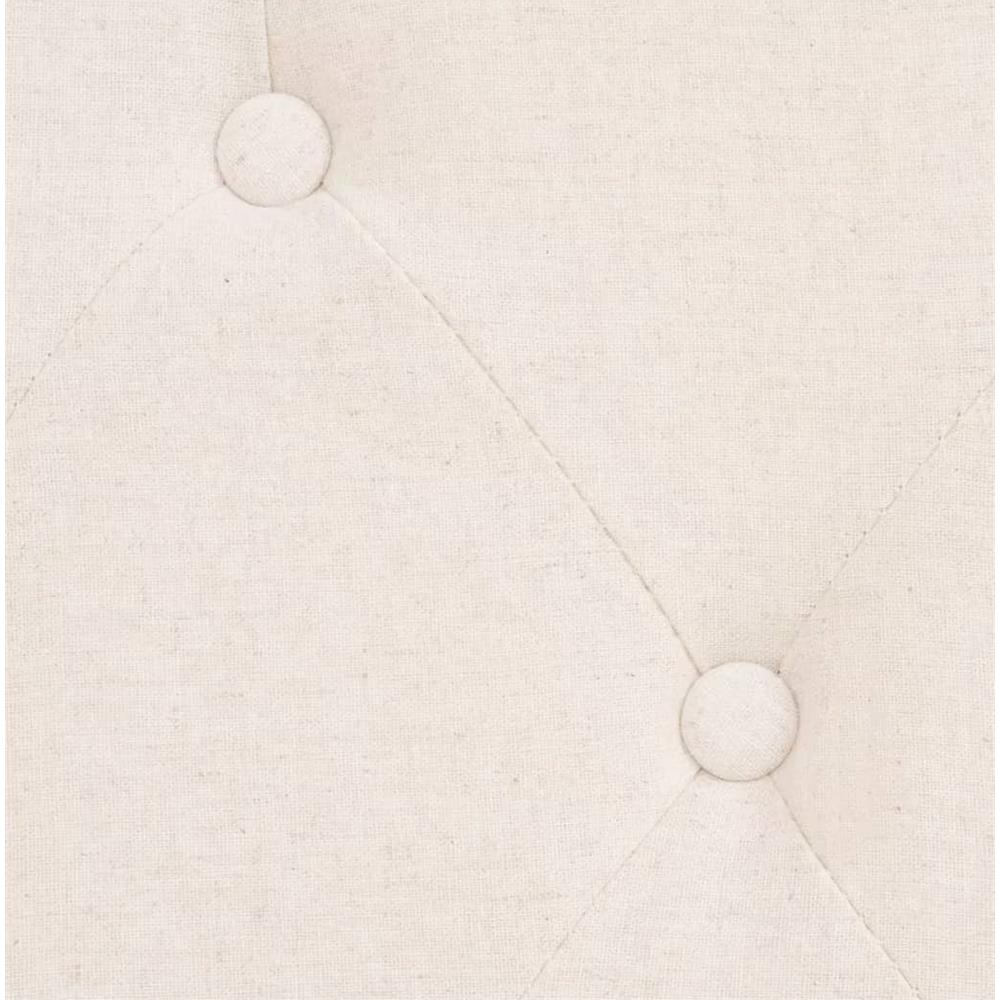 Poltrona In Tessuto Bianco Crema - Foto 2