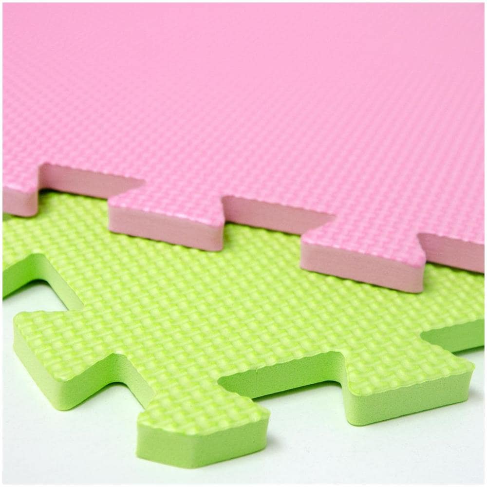 Tappeto Puzzle Per Bambini Da Zero Morbido Tappetino Gioco Neonati Pastello - Foto 7