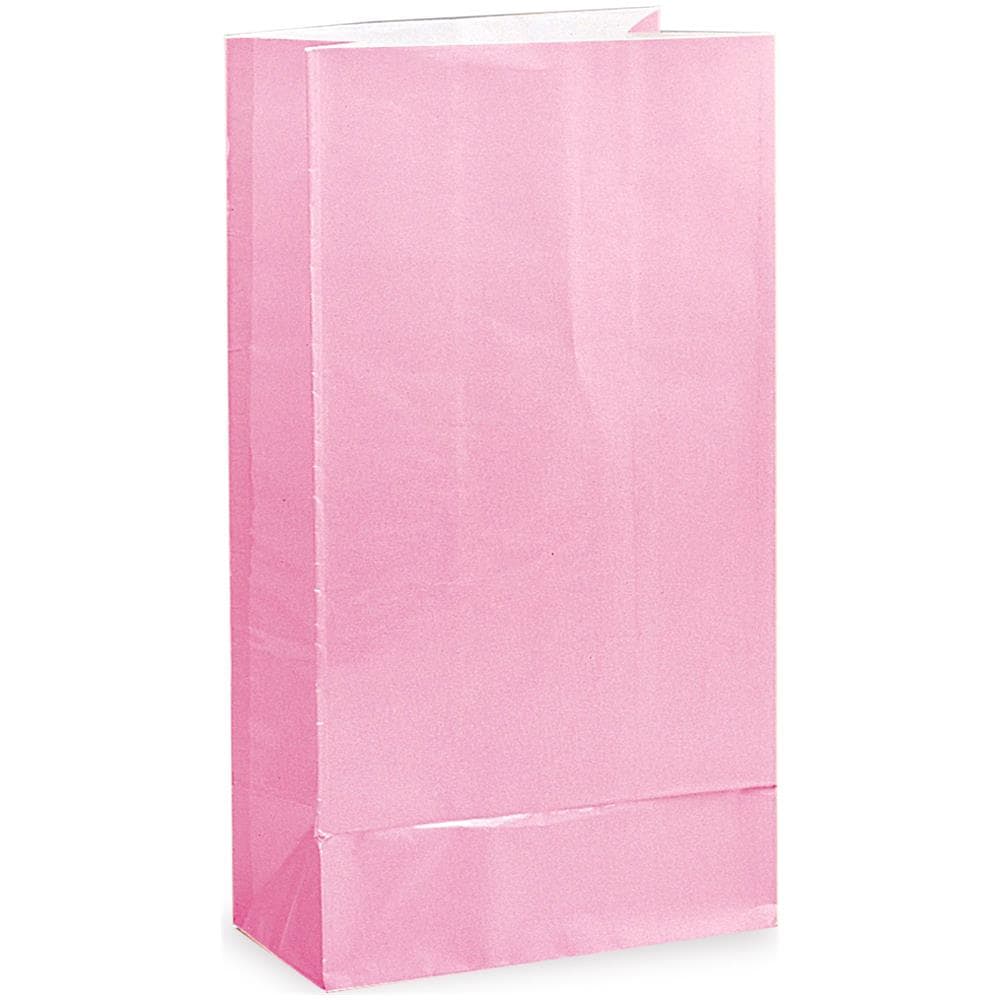 Unique - 12 Sacchetti Regalo Di Carta Rosa - Foto 1