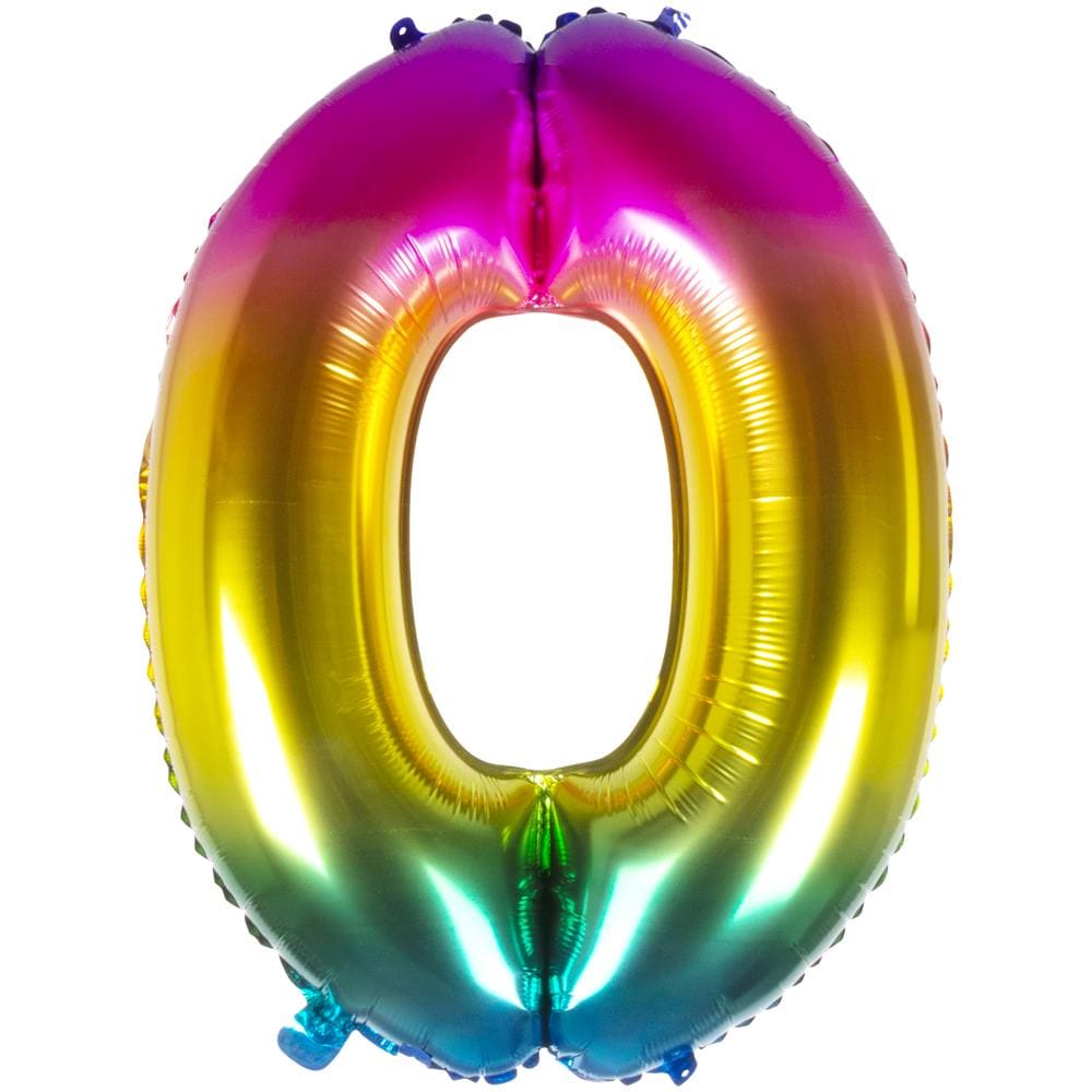 Palloncino Alluminio Numero Multicolor 86 Cm - Foto 1
