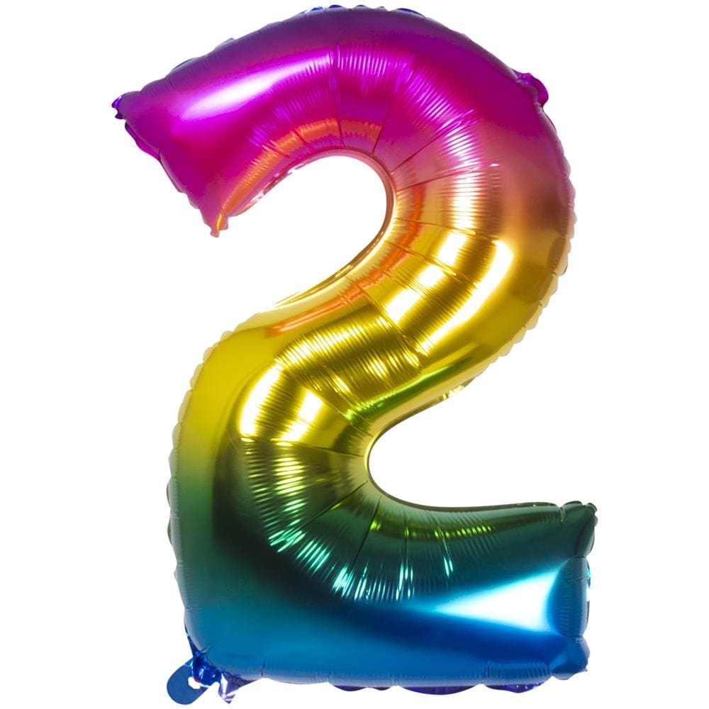 Palloncino Alluminio Numero Multicolor 86 Cm - Foto 5