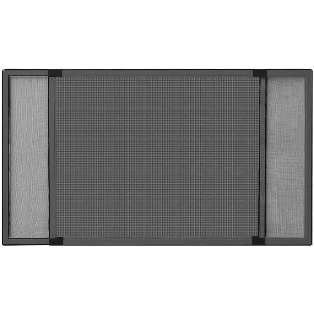 Zanzariera Allungabile Per Finestre Antracite (100-193) x75 Cm - Foto 2