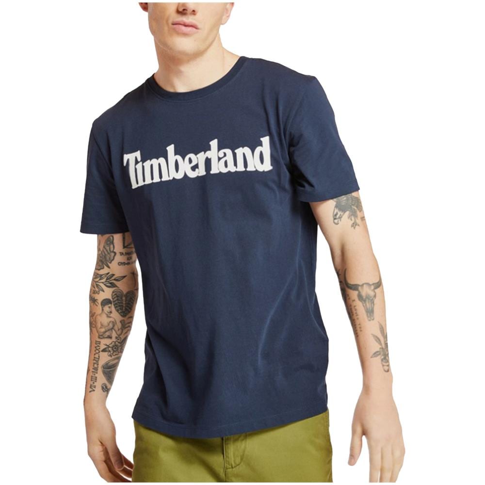 T-shirt Da Uomo Kennebec River Linear Blu Taglia S Codice Tb0a2c31433 - Foto 1