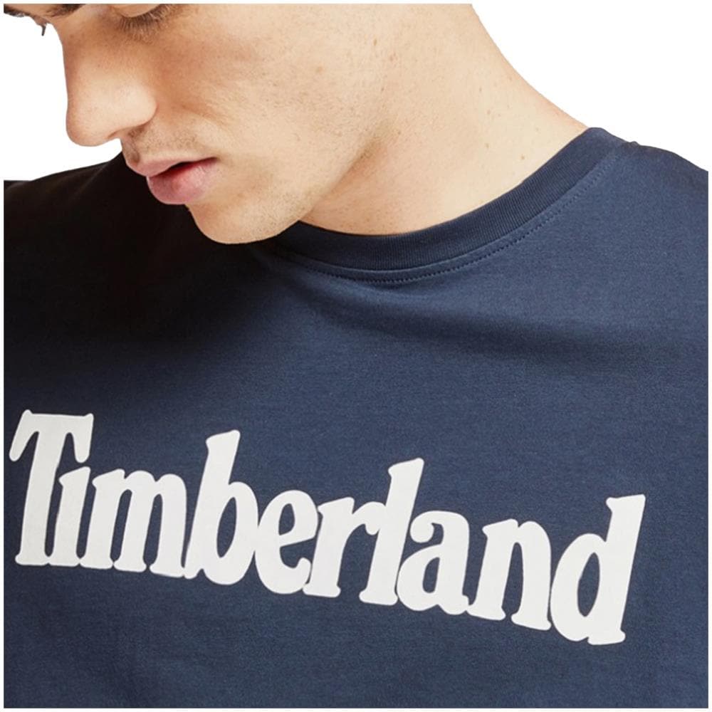 T-shirt Da Uomo Kennebec River Linear Blu Taglia S Codice Tb0a2c31433 - Foto 4