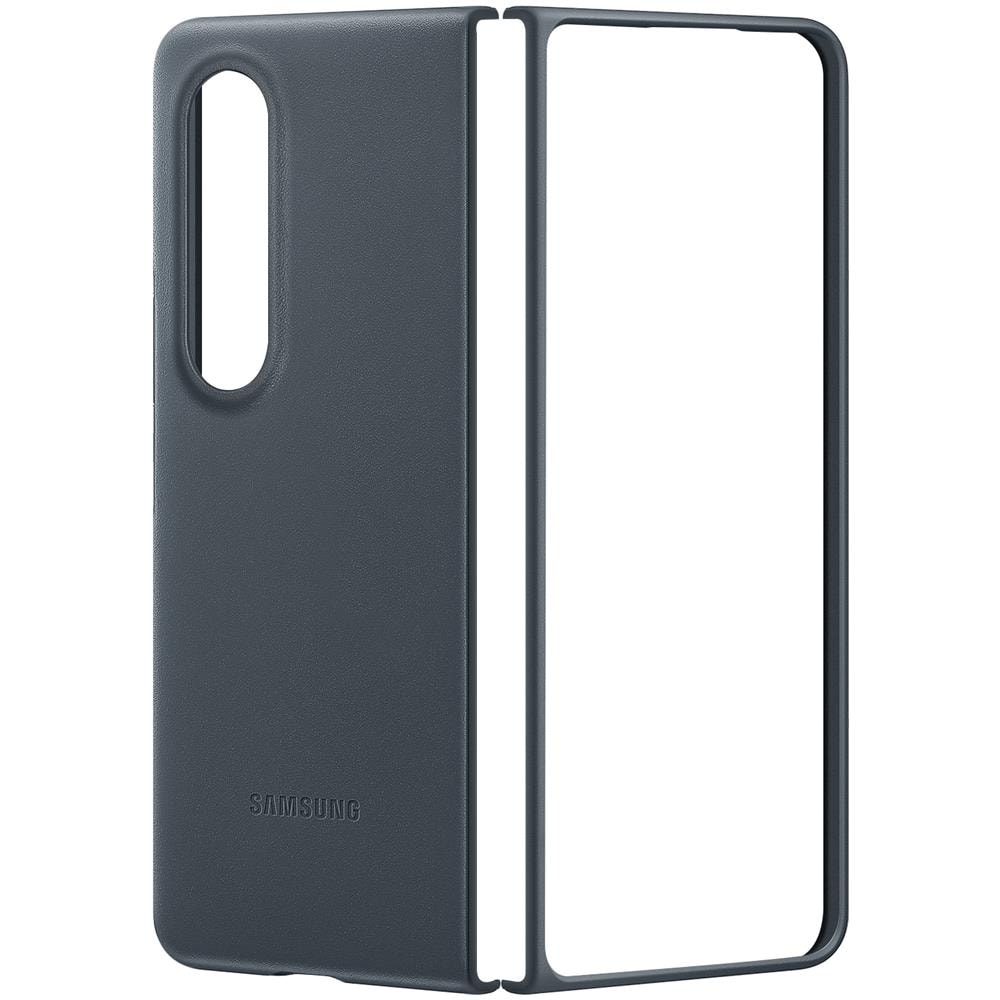 Cover Leather Samsung Ef-vf936ljegww Per Galaxy Z Fold4 Sm-f936b Moss Gray - Foto 2