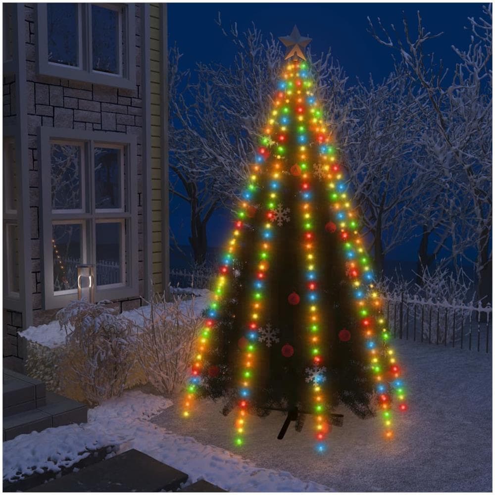 Rete di Luce per Albero di Natale 400 LED Multicolori 400 cm - Foto 1