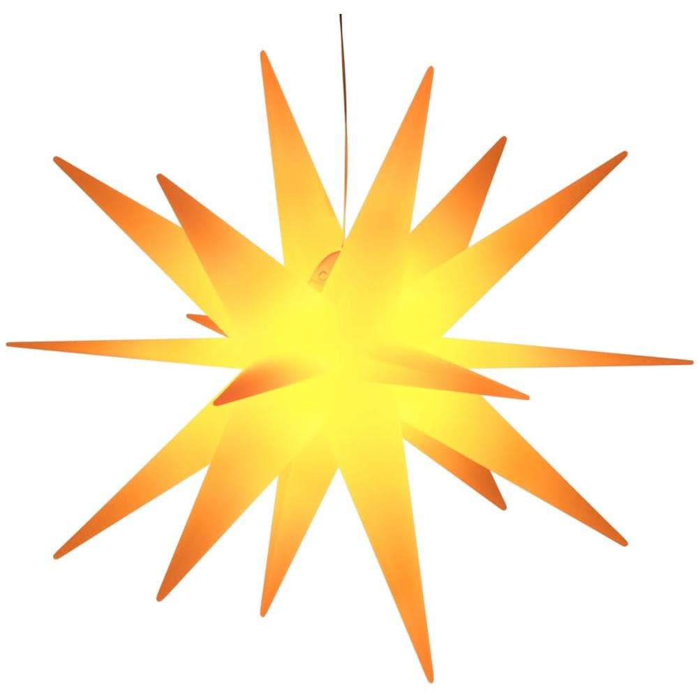 Luce Di Natale Con Led Pieghevole Gialla 57 Cm - Foto 1