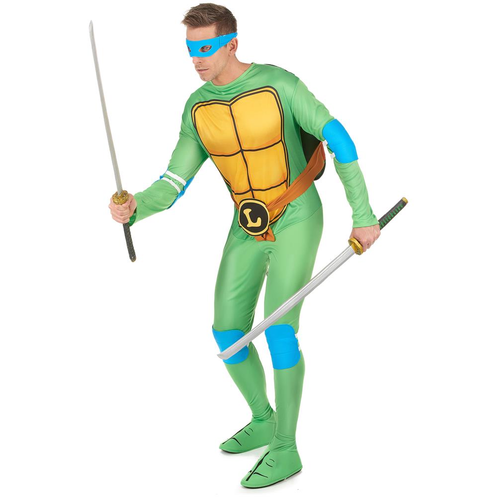 Costume Per Adulto Di Leonardo Delle Tartarughe Ninja Taglia Unica - Foto 2