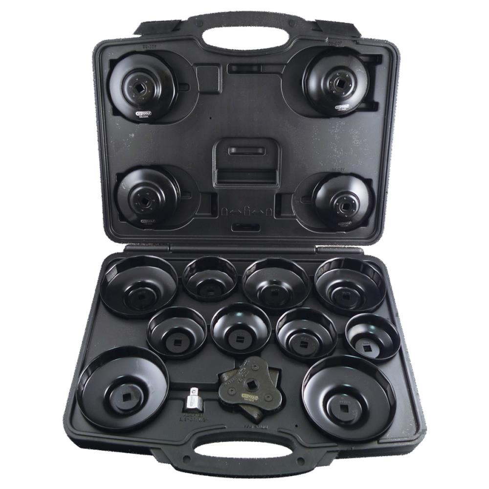 Set Zoccolo Per Filtro Olio 3/8"" 16 Pezzi - Foto 1