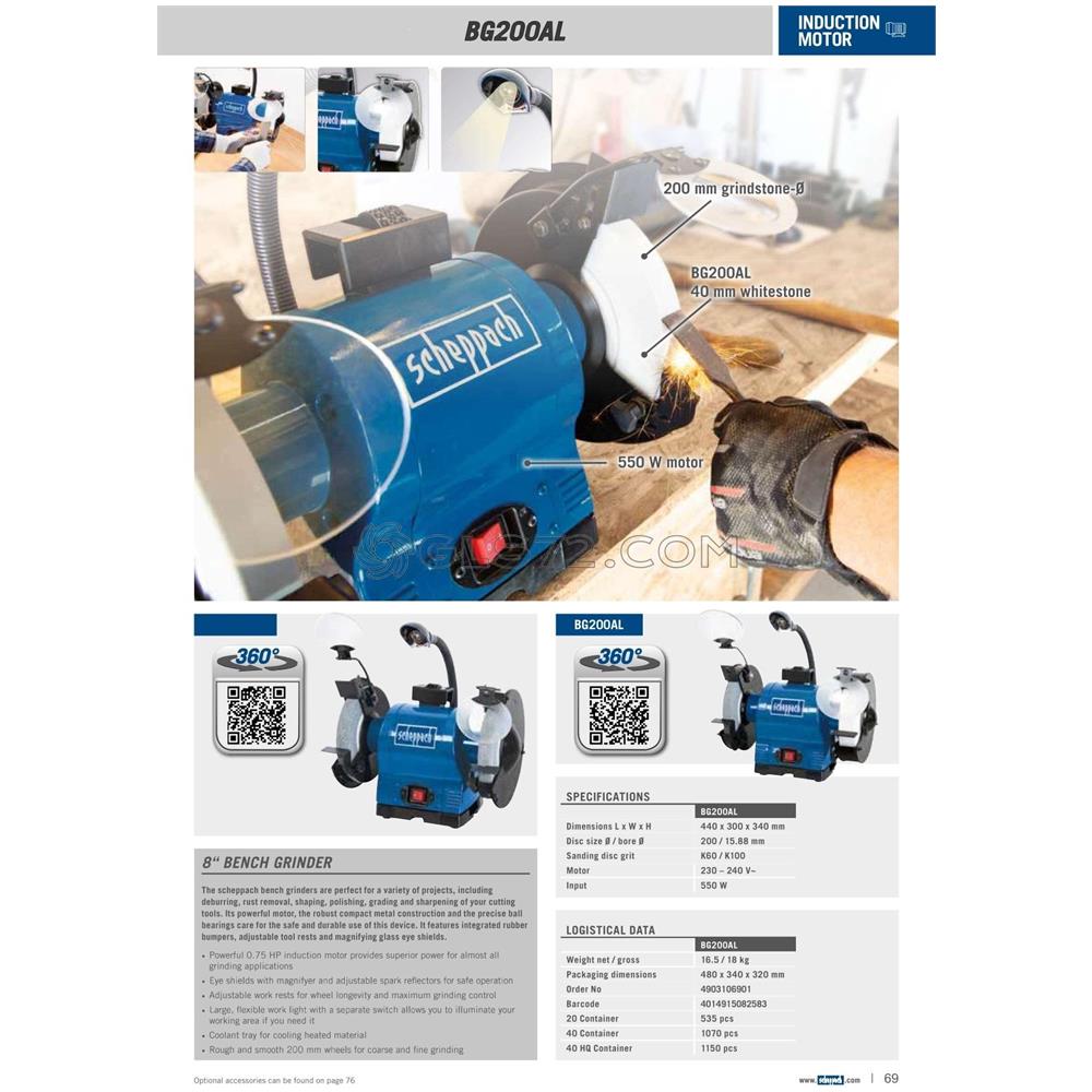 49031069019930 Smerigliatrice Da Banco - Foto 2