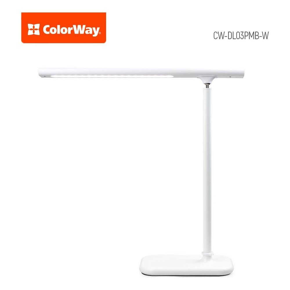 Lampada Da Tavolo A Led Portatile E Flessibile Con Batteria Incorporata Bianca, Lampada Da Tavolo, 3 H, 5 V, 0,5 Ah - Foto 1