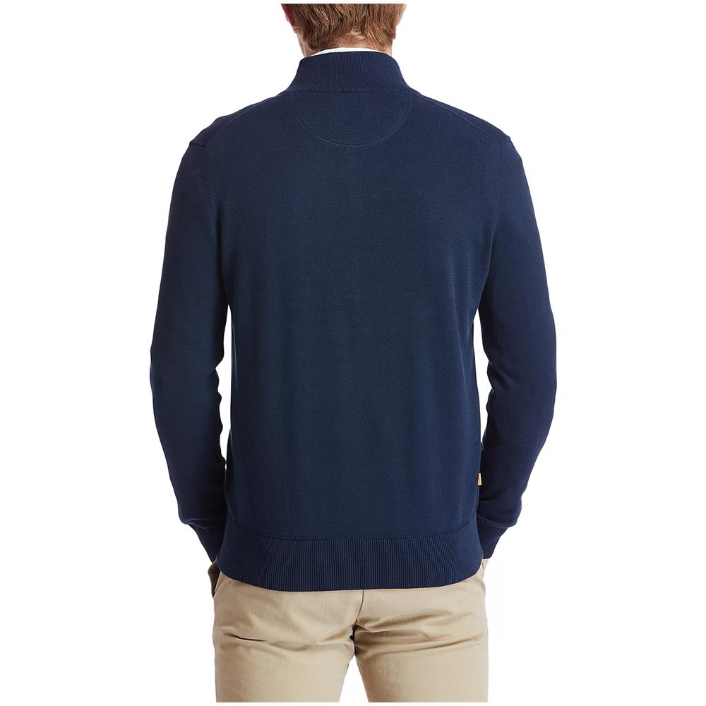Maglione Da Uomo Full Zip Williams River Blu Taglia M Codice A2bmz433 - Foto 2