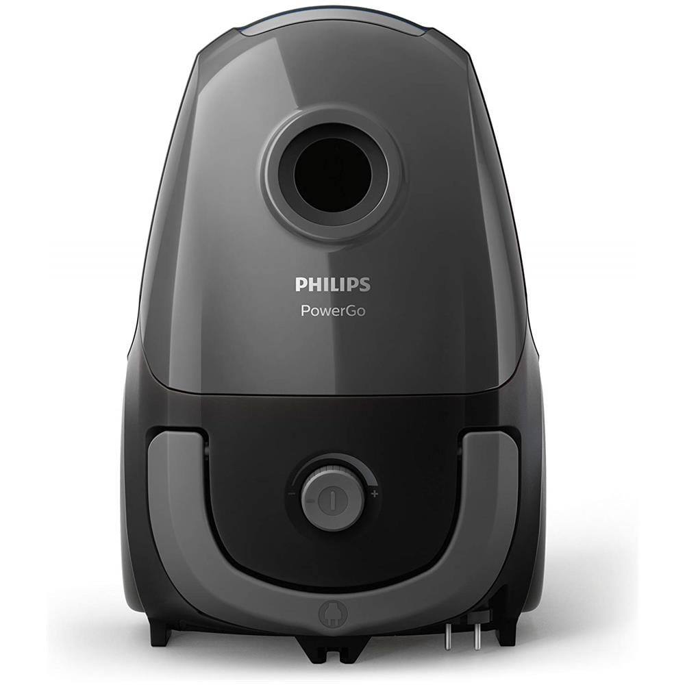 PowerGo FC8244/09 Aspirapolvere a Traino con Sacchetto Potenza 750 Watt Colore Grigio / Cashmere - Foto 2