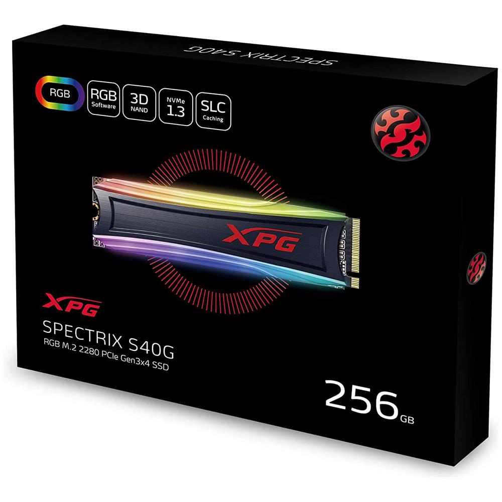 SSD 256 GB Serie XPG Spectrix S40G M. 2 Interfaccia PCI Express - Foto 4