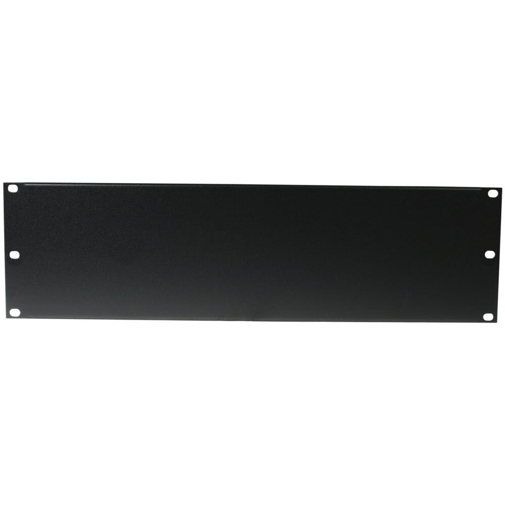 Front Panel Z-19u-shaped Steel Black 3u - Foto 1