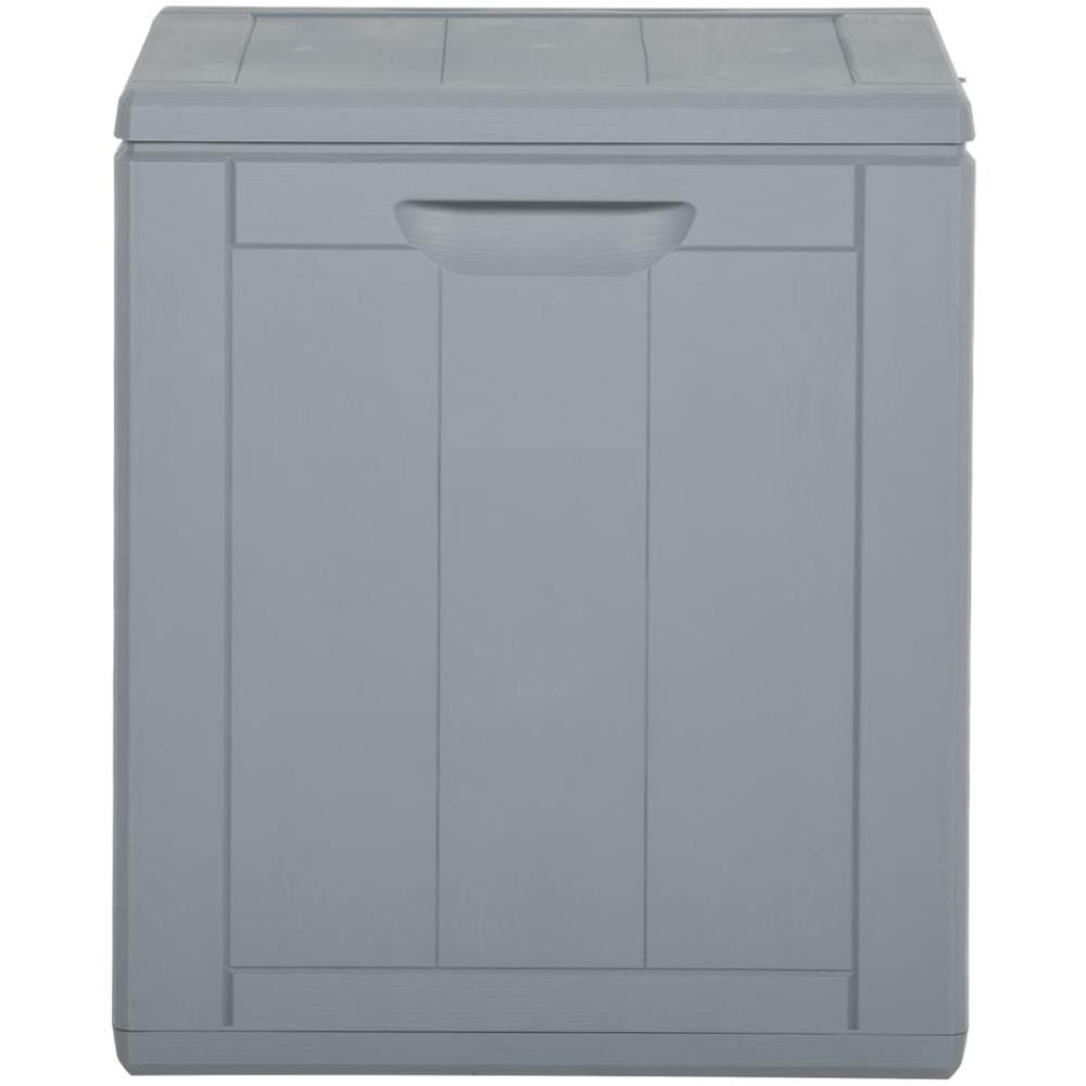 Baule Da Giardino 90 L Grigio In Rattan Pp - Foto 3