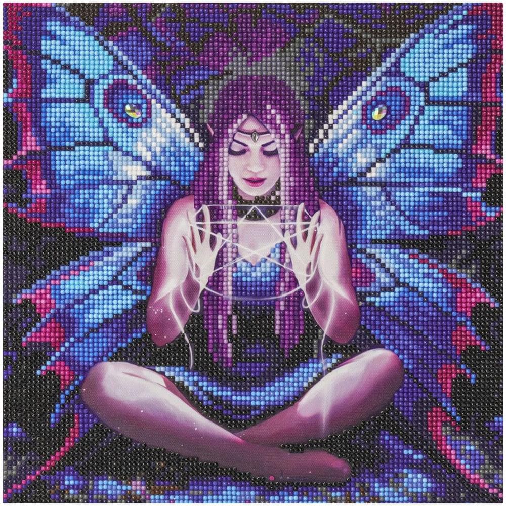 Quadro Fai Da Te Con Diamanti - Tessitore - 30 X 30 Cm - Foto 1