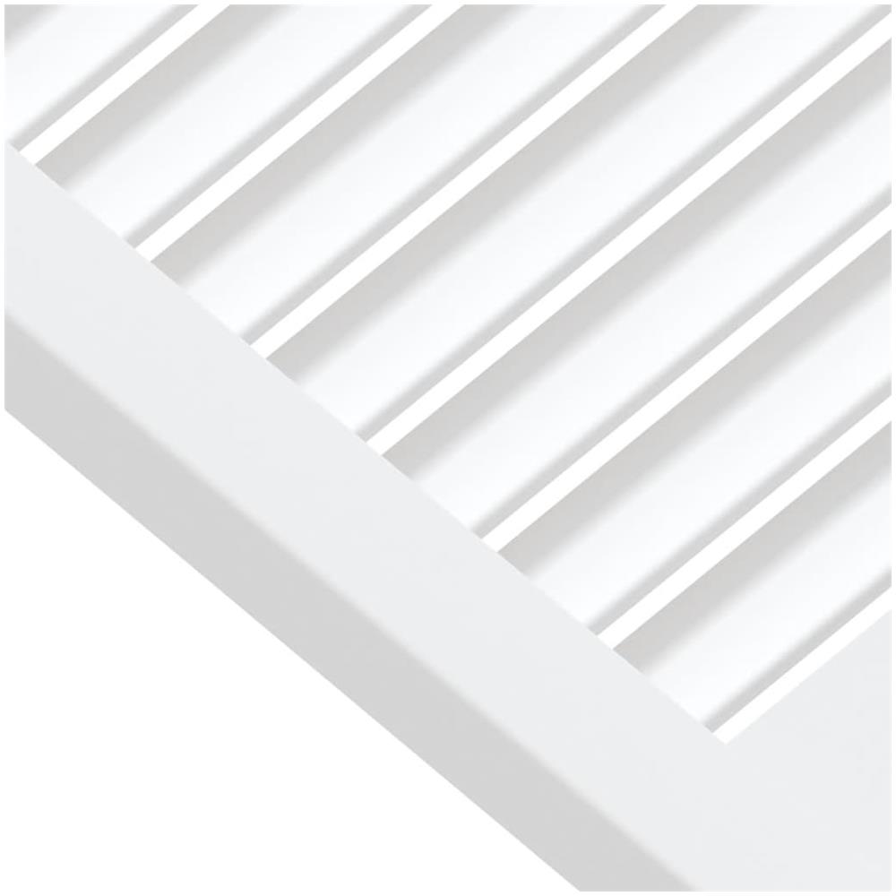 Ante a Lamelle 4 pz Bianche 61,5x39,4 cm in Legno di Pino - Foto 2