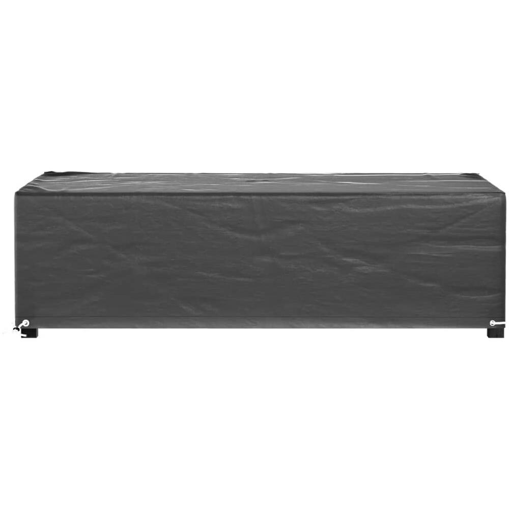 Coperture Mobili Giardino 2pz 8occhielli 125x70x35 Rettangolari - Foto 3