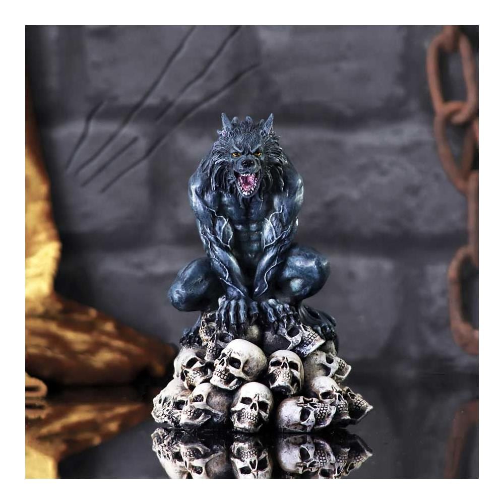 Nemesis Now - Figurina Di Lupo Mannaro Moon Shadow 15 Cm - Foto 2