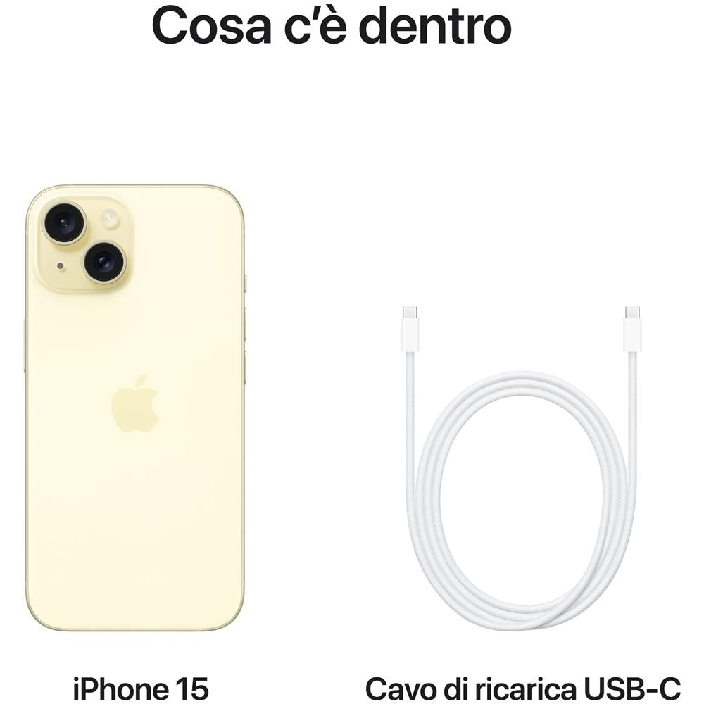 iPhone 15 256 GB Giallo - Foto 5