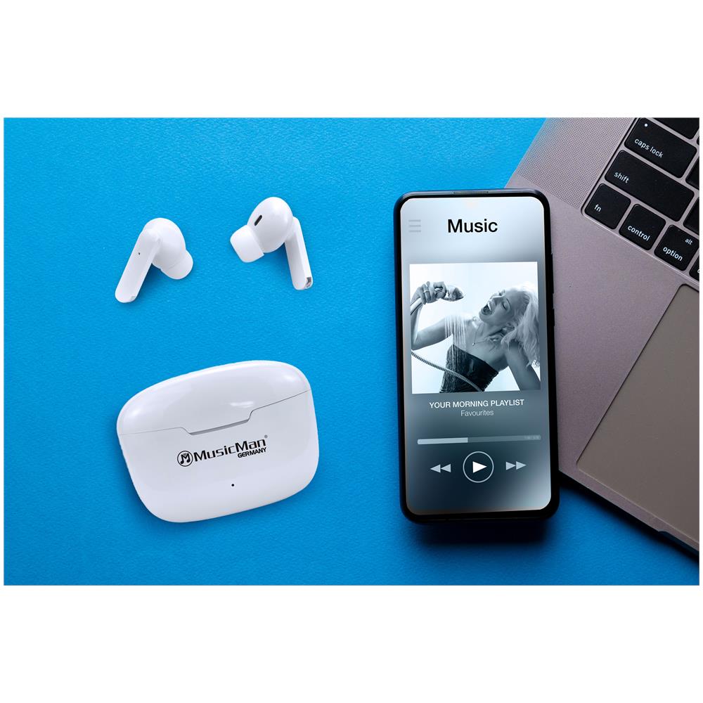 5098 cuffia e auricolare True Wireless Stereo (TWS) In-ear Chiamate /Musica /Sport /Tutti i giorni Bluetooth Bianco - Foto 5