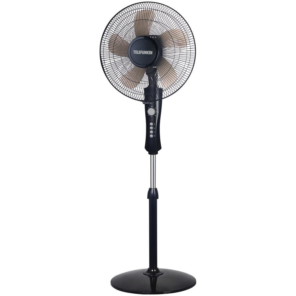 Ventilatore a Piantana M08468 con 3 Livelli di Velocità Timer Potenza 45 W Colore Nero - Foto 1